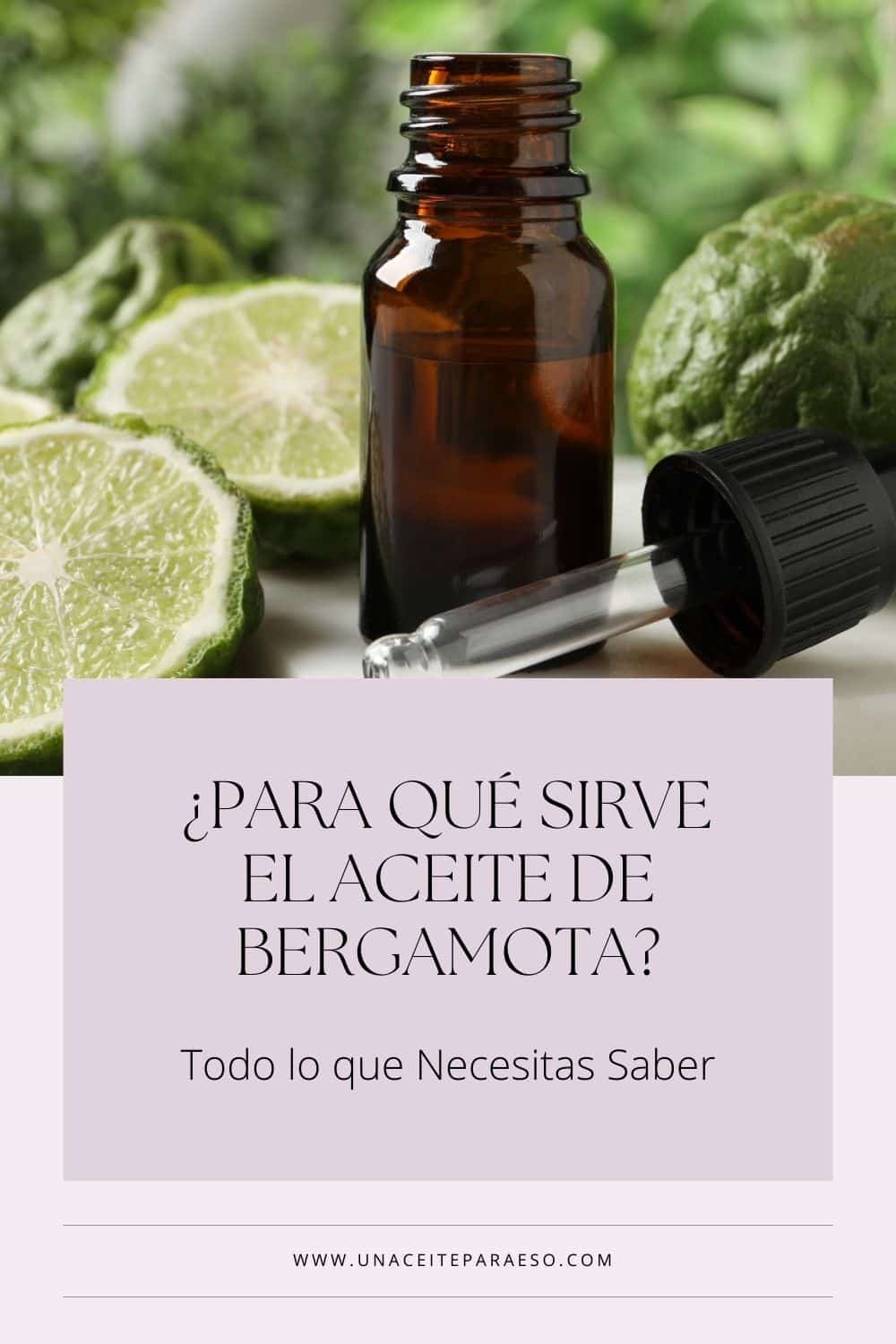 aceite esencial de bergamota